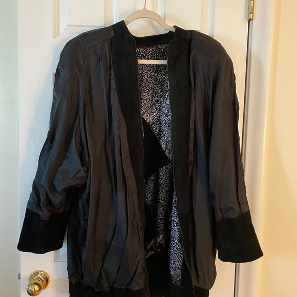 Suede Leather Jacket. - Picture 4 of 6